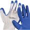 Global Industrial Coated Gloves, Polyester, Cotton, Rubber, Latex, Blue, L 708355L - alternate 3